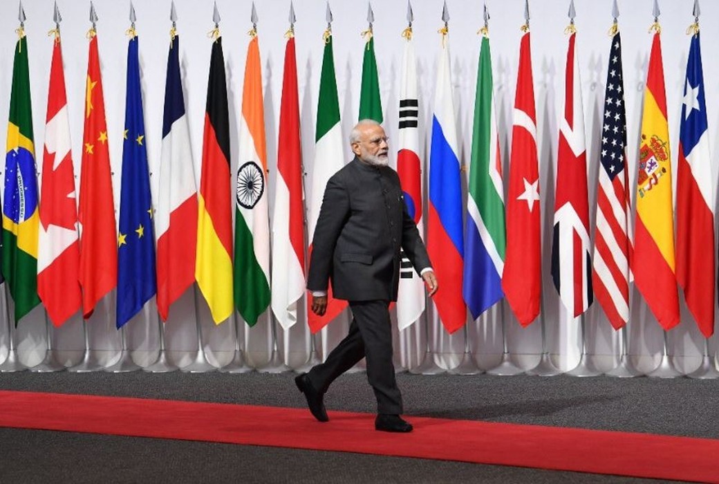 india brics modi rupee inr flags