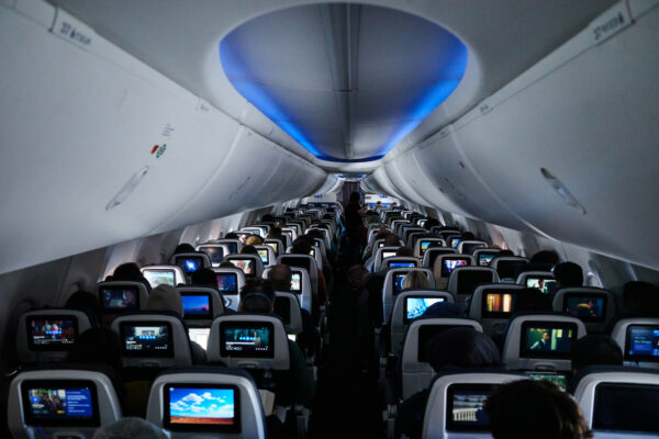 United Airlines launches personalized ads on seat-back screens