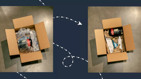 Amazon is replacing all plastic air pillows with crumpled paper in its packaging