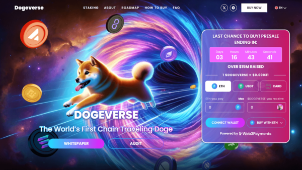 Dogeverse Presale Enters Final 3 Days After Raising $15M, Analysts Forecast Big