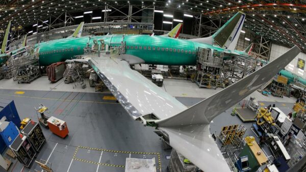 Boeing sales tumble as the company gets no orders for the 737 Max for the second