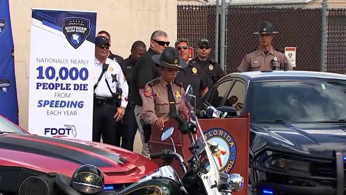 Florida state troopers launch operation to crack down on speedy drivers